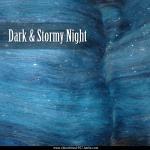 Spinning Batt – Dark & Stormy Night..